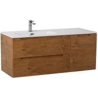 Тумба под раковину BelBagno Etna 100 L ETNA-1000-2C-1A-SO-RN-L подвесная Rovere Nature — фото 2, Тумбы под раковину