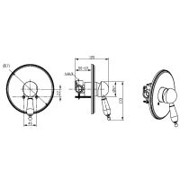 Товар: Смеситель для душа Boheme Tradizionale Oro 285 Золото - фото 2 Смеситель для душа Boheme Tradizionale Oro 285 Золото — фото 2, Смесители