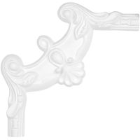 Угловой элемент молдинга Перфект AC257-12 16x210x210 мм — фото 1, Молдинги