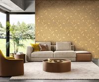 Обои Zambaiti Parati Trussardi VII 18950 Винил на флизелине (0,7*10,05) Серый/Черный, Абстракция/Геометрия — фото 4, Обои для стен