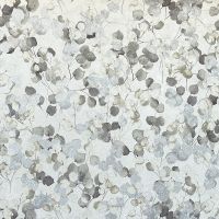 Обои Solo Lunaria E106302 Винил на флизелине (1,06*10) Белый/Бежевый/Серый, Листья — фото 1, Обои для стен