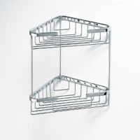 Товар: Полка корзина Bemeta Cytro 102308132 угловая Хром - фото 2 Полка корзина Bemeta Cytro 102308132 угловая Хром — фото 2, Полки для ванной и душа