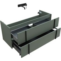 Тумба под раковину Allen Brau Reality 120 1.32008.CGM подвесная Олива матовая — фото 18, Тумбы под раковину