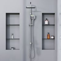 Товар: Душевая система Damixa Eclipse Хром арт-931000000 - фото 6 Душевая система Damixa Eclipse Хром арт-931000000 — фото 6, Душевые стойки