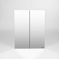 Зеркальный шкаф VIANT Рим 55 VRIM55-ZSH Белый — фото 1, Зеркальные шкафы в ванную