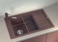 Кухонная мойка Florentina Липси-780Р 20.275.D0780.105 Коричневая — фото 4, Кухонные мойки