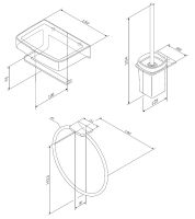 Товар: Комплект унитаза с инсталляцией AM.PM Spirit V2.0 CK70HA с сиденьем Микролифт с клавишей смыва Хром с гигиеническим душем и аксессуарами для ванной комнаты - фото 28 Комплект унитаза с инсталляцией AM.PM Spirit V2.0 CK70HA с сиденьем Микролифт с клавишей смыва Хром с гигиеническим душем и аксессуарами для ванной комнаты — фото 28, Комплекты унитаз + инсталляция