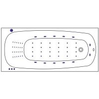 Товар: Акриловая ванна Whitecross Layla Slim 170x75 0122.170075.100.NANO.GL с гидромассажем - фото 8 Акриловая ванна Whitecross Layla Slim 170x75 0122.170075.100.NANO.GL с гидромассажем — фото 8, Ванны