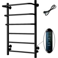 Электрический полотенцесушитель Тругор ПЭК 19 СП 80x50 Черный — фото 1, Электрические полотенцесушители