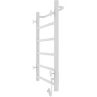 Электрический полотенцесушитель Laris Прайм ЧК П6 400x600 L 75201059 Белый муар — фото 6, Электрические полотенцесушители