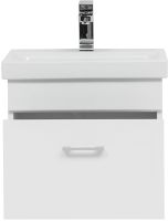 Тумба под раковину Aquanet Нота 50 246955 подвесная Белая — фото 4, Тумбы под раковину