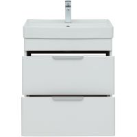 Товар: Тумба с раковиной Aquanet Ирис new 60 312424 подвесная Белый глянец - фото 6 Тумба с раковиной Aquanet Ирис new 60 312424 подвесная Белый глянец — фото 6, Мебель для ванной