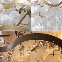 Люстра Artelamp Pipirima A4065SP-9SG Белая Золото матовое — фото 2, Люстры