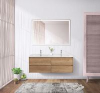 Тумба под раковину BelBagno Kraft 120 KRAFT-1200-4C-SO-2-RNN подвесная Rovere Nebrasca Nature — фото 9, Тумбы под раковину