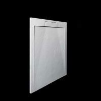 Душевой поддон из искусственного камня Vincea 90х90 VST-4SRL9090W Белый матовый — фото 5, Душевые поддоны