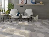 Керамогранит Vives Ceramica Aston Hexagono Benson Nacar 23x26,6 см — фото 2, Керамогранит