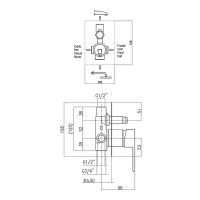 Товар: Смеситель для душа Webert Pegaso PE860101010 Золото - фото 2 Смеситель для душа Webert Pegaso PE860101010 Золото — фото 2, Смесители