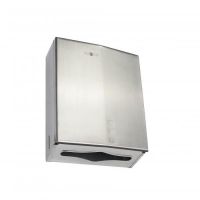 Товар: Диспенсер для бумажных полотенец Nofer 04046.S Матовая нержавеющая сталь - фото 3 Диспенсер для бумажных полотенец Nofer 04046.S Матовая нержавеющая сталь — фото 3, Диспенсеры бумажных полотенец