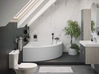 Акриловая ванна Santek Сан-Паулу 150x150 1WH302399 без гидромассажа — фото 4, Акриловые ванны