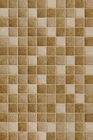 Керамическая плитка Шахтинская плитка (Unitile) Алжир бежевый 02 настенная 20х30 см — фото 1, Керамическая плитка