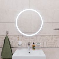 Зеркало DIWO Ростов 55 ЗЛП113 с подсветкой с сенсорным выключателем — фото 5, Мебель для ванной