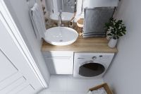 Товар: Тумба под раковину 1MarKa Wash 48Н Ц0000002638 Белый глянец - фото 4 Тумба под раковину 1MarKa Wash 48Н Ц0000002638 Белый глянец — фото 4, Тумбы под раковину