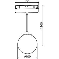 Товар: Трековый светильник Crystal Lux Space CLT 0.33 013 5W BL 4000K Белый Черный - фото 2 Трековый светильник Crystal Lux Space CLT 0.33 013 5W BL 4000K Белый Черный — фото 2, Трековые светильники