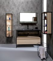 Товар: Подвесной шкаф Boheme Armadi Art Loft 30 895-L Light wood - фото 3 Подвесной шкаф Boheme Armadi Art Loft 30 895-L Light wood — фото 3, Мебель для ванной