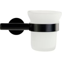 Товар: Стакан для зубных щеток Migliore Fortis 31755 Черный матовый - фото 4 Стакан для зубных щеток Migliore Fortis 31755 Черный матовый — фото 4, Мыльницы