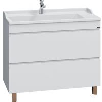 Тумба под раковину СанТа Марс 100 700298 Белый — фото 1, Тумбы под раковину