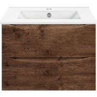 Тумба под раковину Vincea Mia 70 VMC-2MC700RW подвесная R.Wood — фото 1, Тумбы под раковину