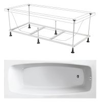 Акриловая ванна Berges Nelu 180x80 050024 без гидромассажа — фото 6, Ванны