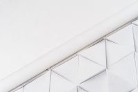 Обои Артекс Нокс 10818-01 Винил на флизелине (1,06*10,05) Белый, Штукатурка — фото 4, Обои для стен