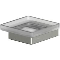 Мыльница Whitecross Cubo nickel brushed CU2420NIB Брашированный никель — фото 1, Мыльницы