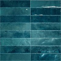 Керамическая плитка Vilar Albaro Nairobi blue 928742 настенная 7,5х30 см — фото 1, Керамическая плитка