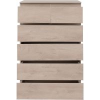 Комод Aquanet Сканди 80 302545 Дуб эдгрейн — фото 4, Комоды и тумбы для ванной комнаты