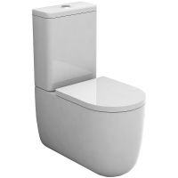 Унитаз биде Bien Vokha MDKD063N1VP1W5SZ0 Белый с бачком и сиденьем Микролифт — фото 1, Унитазы