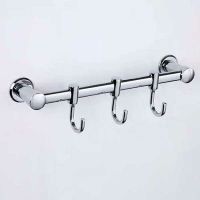 Товар: Вешалка для полотенец Frap F205-3 Хром - фото 2 Вешалка для полотенец Frap F205-3 Хром — фото 2, Крючки для полотенец