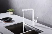 Смеситель для кухни Paulmark Neo Ne214419-431 Белый матовый — фото 3, Смесители для кухни