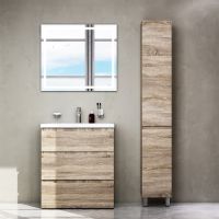 Тумба под раковину AM.PM Gem S 75 M91FSX0752OF Светлый дуб — фото 8, Тумбы под раковину