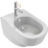 Биде Jacob Delafon Odeon Rive Gauche EMG0002-00 подвесное Белое — фото 1, Биде подвесные