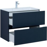 Тумба под раковину Aquanet Джейн 80 313302 подвесная Маренго — фото 7, Тумбы под раковину