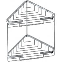 Полка корзина Artwelle Universell 4129 угловая Хром — фото 2, Полки для ванной и душа