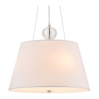 Подвесной светильник Maytoni Modern Bergamo MOD613PL-03W Белый Хром — фото 2, Подвесные светильники