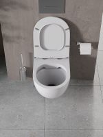 Товар: Унитаз Agger AT03100 подвесной с сиденьем Микролифт - фото 11 Унитаз Agger AT03100 подвесной с сиденьем Микролифт — фото 11, Подвесные унитазы