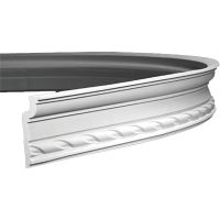 Карниз гибкий Европласт 1.50.119 2000x117x56 мм — фото 1, Карнизы