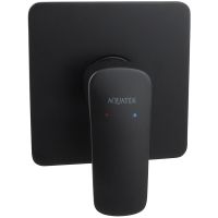 Смеситель для душа Aquatek Вега AQ1066MB Черный матовый — фото 1, Смеситель для душа