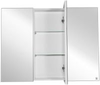 Зеркальный шкаф Style Line Альтаир 90 ЛС-000010059 Белый — фото 4, Мебель для ванной