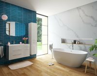 Ванна из искусственного камня Эстет Майами 180.5х78.5 ФР-00006013 без гидромассажа — фото 6, Ванны из искусственного камня