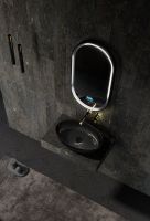 Раковина-чаша Abber Karbon 60 AK2041 Черная — фото 3, Раковины накладные